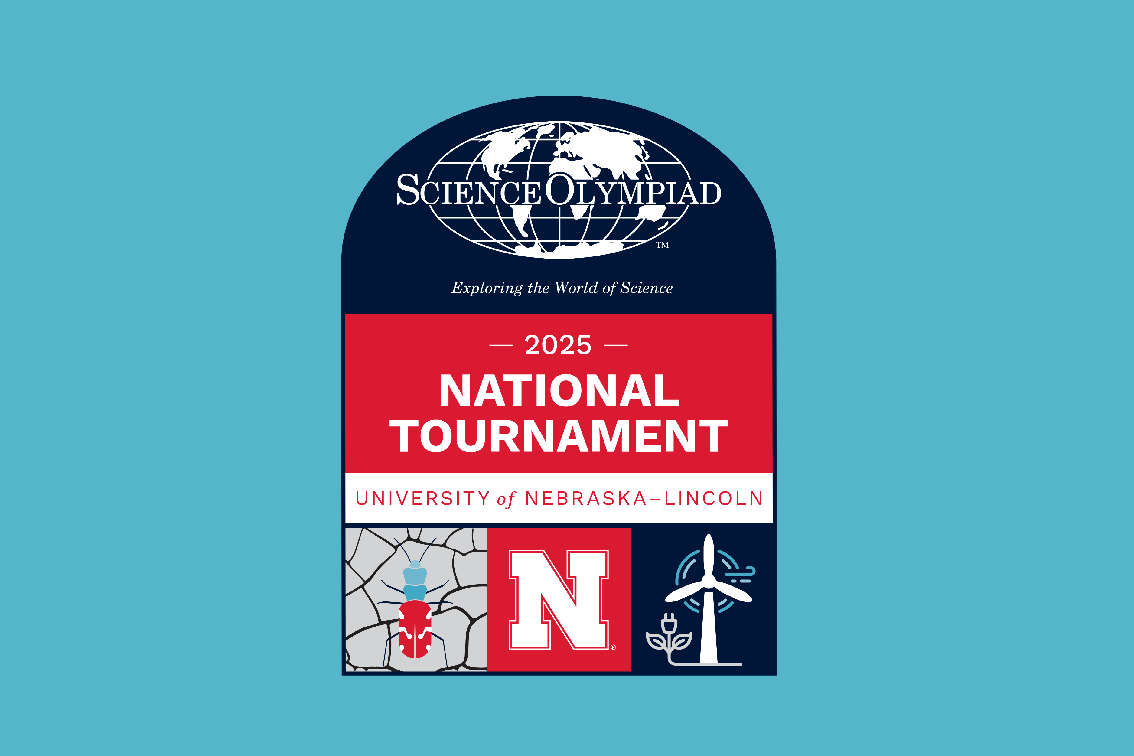 2025 UNL Science Olympiad Tournament Logo